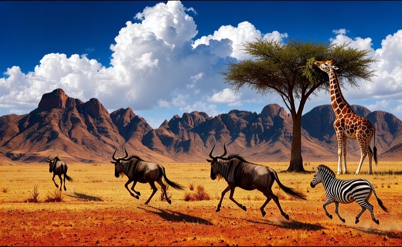 Savanna scene